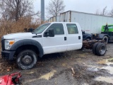 2012 Ford F-550 Diesel 4x4 Cab/Chassis-Read