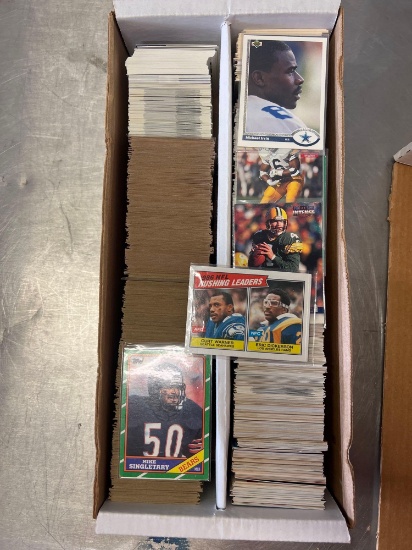 Topps 1986-87/89-94. 1600 ct. NFL Trading Cards