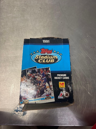 Topps 1991 Stadium Club NHL Cards