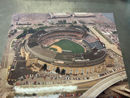 11x14 Photograph of Cleveland Municipal Stadium