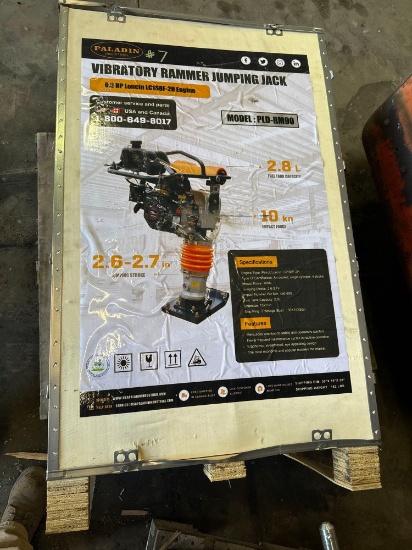 New Paladin Co Vibratory Rammer Jumping Jack Tamper Model PLD-RM90