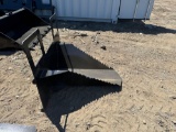 New KC Brands Skidloader Stump/Post Remover Attachment
