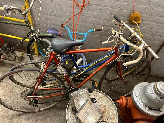 (3) Vintage Bicycles