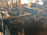 Fabric Cutting Table and Reams of Fabric