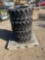 Set of (4) New Forerunner Co 12-16.5 Skidloader Tires