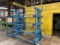 Steel Storage Systems (SSS) stock rack (located offsite, please read description)