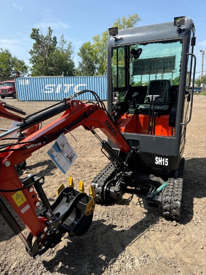 New SMACH Co Mini Excavator Model SH15
