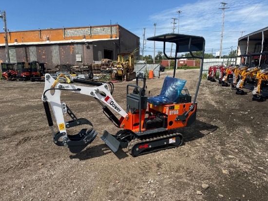 New Donway Co Mini Excavator Model DY08