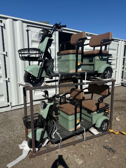 New Meco Electric Mini Cart Model M3
