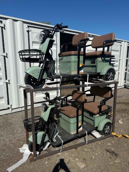 New Meco Electric Mini Cart Model M3