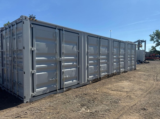 New RINA Co 40ft, 4 side door Steel Shipping/Storage Container