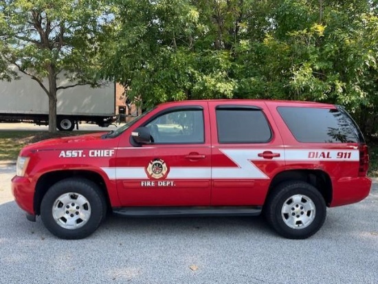 2010 Chevrolet Tahoe 4x4 Ex-Fire Station SUV