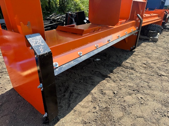 New KC Co 96in Skidloader Snow Pusher Attachment