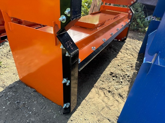 New KC Co 96in Skidloader Snow Pusher Attachment