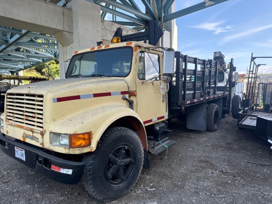 1992 International 4600, 16ft Stake Truck (located offsite, read description)