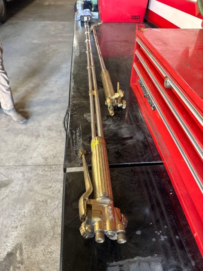 OxWeld Co 66in Cutting Torch & FlameTech 38in Cutting Torch