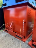 New KC Co 2.0CY Self Dumping Hopper w/ Fork Pockets