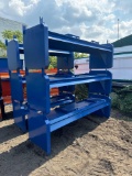 New KC Co 96in Skidloader Snow Pusher Attachment