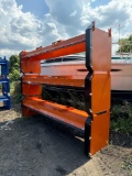 New KC Co 120in Skidloader Snow Pusher Attachment