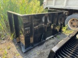 New KC Co 4.0CY Refuse Hopper w/ Fork Pockets