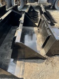 New KC Co 66in Skidloader Bucket