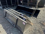 New Swict Co 84in Skidloader Material Bucket