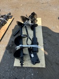 New Vicsec Co Mini Excavator Auger Set w/ 8,12,16in Bits