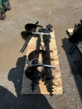 New Vicsec Co Mini Excavator Auger Set w/ 8,12,16in Bits