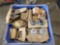 Large Crate Of Assorted Trailer Oiler Hub Caps