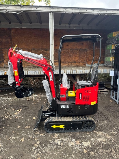 New Vicsec Co Mini Excavator Model VC13