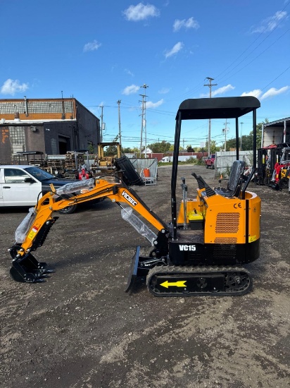 New Vicsec Co Mini Excavator Model VC15