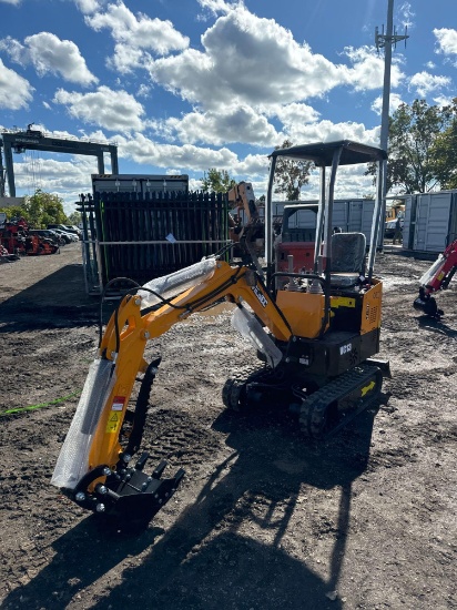 New Vicsec Co Mini Excavator Model VC13