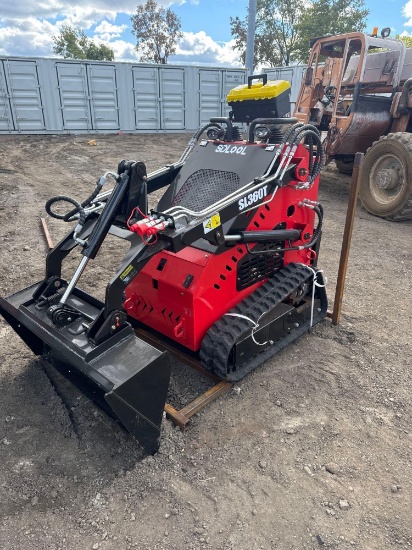 New SDLOOL Co Stand-On Mini Skidloader Model SL360T