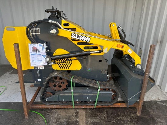New SDLOOL Co Stand-On Mini Skidloader Model SL360