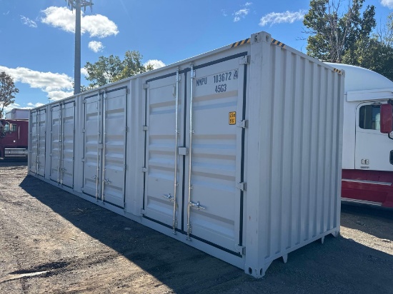 New 40ft (4 Side Door) Steel Shipping/Storage Container