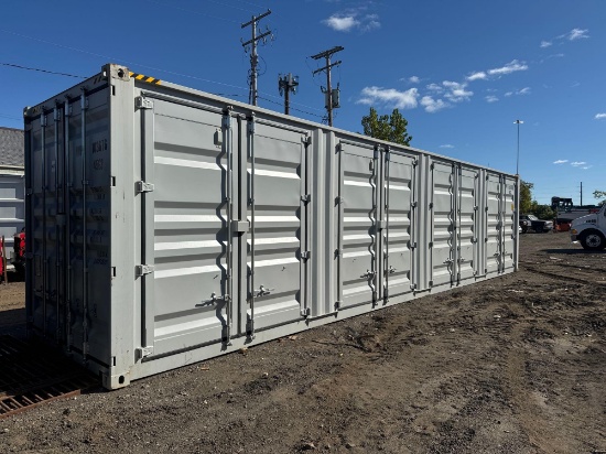 New 40ft (4 Side Door) Steel Shipping/Storage Container