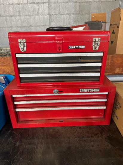 (2) Craftsman Metal Toolboxes