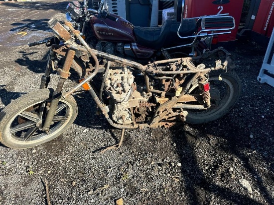 Vintage Yamaha parts Bike