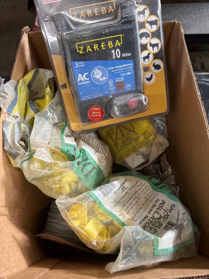 New Zareba Co Electric Fence Set-See Pics
