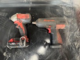 (2) Cordless Impacts-Snap-On/Milwaukee