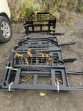 New GIYI Co 60in Skidloader Fork Set