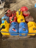 (14) Assorted Fuel Cans