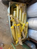 Large Tote of Assorted Excavator Bucket Pins