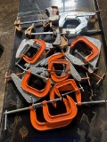 Large Assorted Clamp Lot. See Pics.