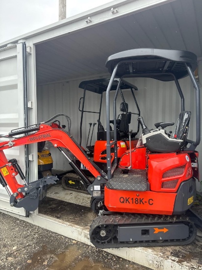New AGT Mini DIESEL Excavator Model QK18K-C