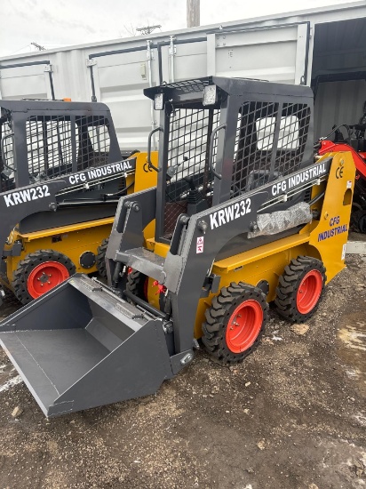 New CFG Industrial Co Mini Skidloader Model KRW232