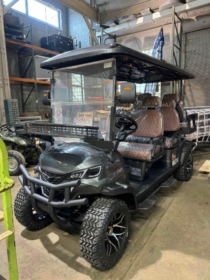 New IR Co. 6 Seat Electric Golf Cart Model IRGC100