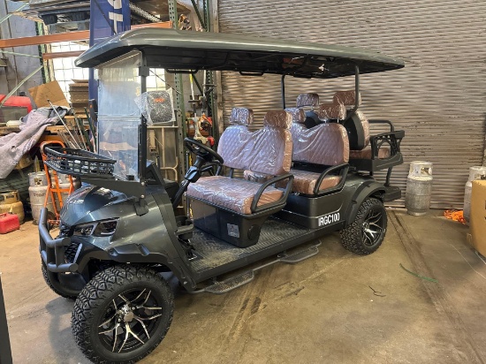 New IR Co. 6 Seat Electric Golf Cart Model IRGC100