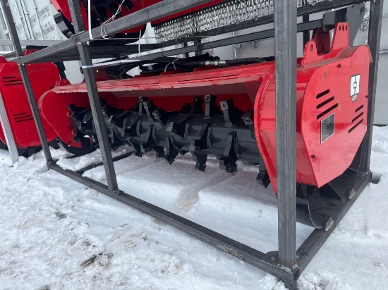 New GiYi Co 72in Hydraulic Skidloader Mulcher Attachment