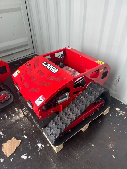 New LANM Co Remote Controlled Tracked Lawn Mower Model LAM750